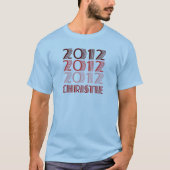 T-SHIRT CHRISTIE 2012 VINTAGE (Devant)