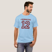 T-SHIRT CHRISTIE EN 12 (Devant entier)