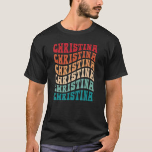 T-shirt Christina Tie Dye Hippie Super 60s les années 70 N