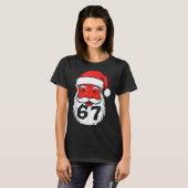 T-shirt Christmas 67 Meme Design Funny Six Seven Hands 6 7 (Devant entier)