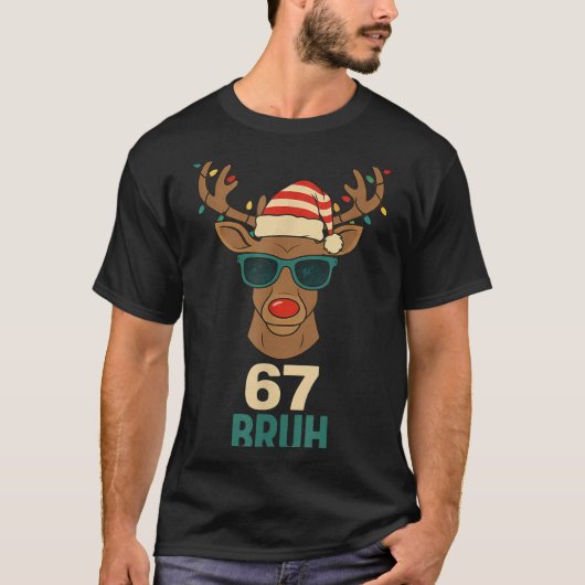 T-shirt Christmas 67 Meme Design Funny Six Seven Hands 6 7 (Devant)