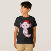 T-shirt Christmas Axolotl  (Devant entier)