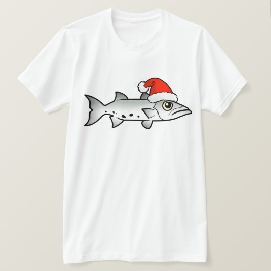 T-shirt Christmas Barracuda Père Noël (Design devant)