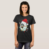 T-shirt Christmas Billiard Funny Christmas Lights Xmas (Devant entier)
