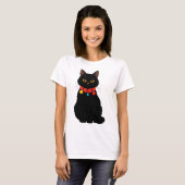 T-shirt Christmas Cat (Devant entier)