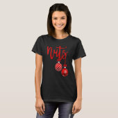T-shirt Christmas Chest Nuts Christmas Couple Mr and Mrs L (Devant entier)