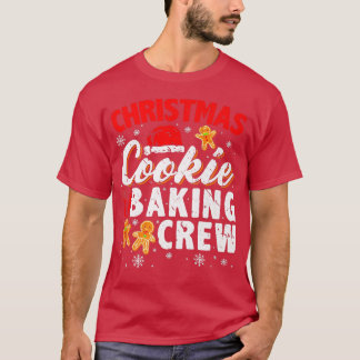 T-shirt Christmas Cookie Baking Crew Cookie Baking Team Ca