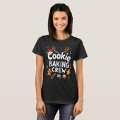 T-shirt Christmas Cookie Baking Crew Family Baking Team Fu (Devant entier)