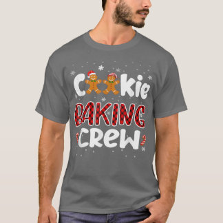 T-shirt Christmas Cookie Baking Crew Funny Pajamas Famille
