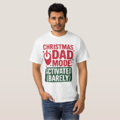 T-shirt Christmas Dad Mode Funny Holiday Tee (Devant entier)
