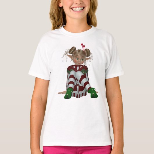 T-shirt Christmas Elf (Devant)