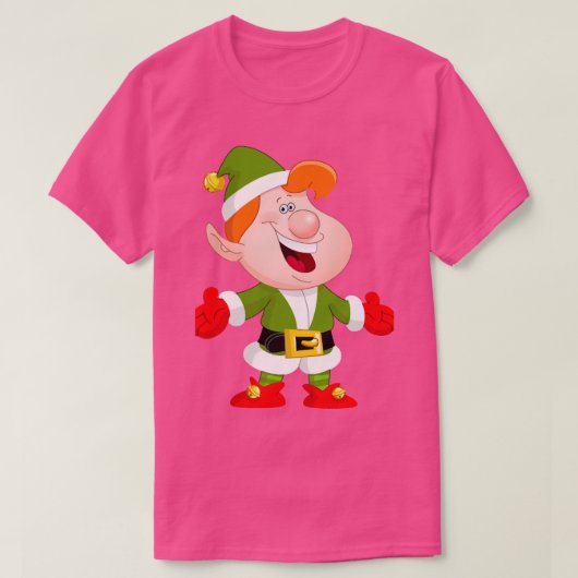T-shirt Christmas Elf (Design devant)