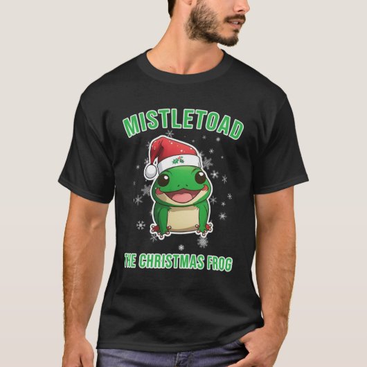 T-shirt Christmas Frog MistleToad The Christmas Frog (Devant)