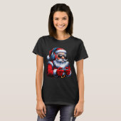 T-shirt Christmas Gamer Santa Xmas Gaming Men Boys Kids Te (Devant entier)