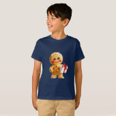 T-shirt Christmas gingerbread man (Devant entier)