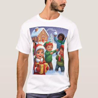 T-shirt Christmas Gingerbread Play