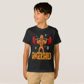 T-shirt Christmas Gingershred Gym Bodybuilding Funny Ginge (Devant entier)