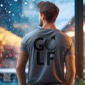 T-shirt Christmas Golf Ornament