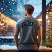 T-shirt Christmas Golf Ornament Classic