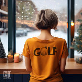 T-shirt Christmas Golf Ornament Classic