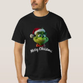 T-shirt Christmas grinch wishes (Devant)