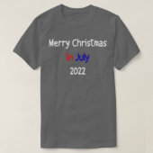 T-shirt Christmas In July Summer Santa Xmas 2022  (Design devant)