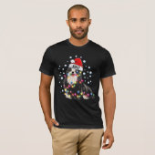 T-shirt Christmas Light Shih tzu Chien Chien Chien Chien C (Devant entier)