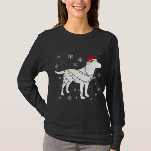 T-shirt Christmas Lights Labrador Retriever Amoureux des c