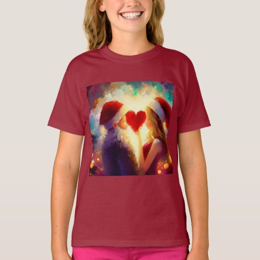 T-shirt Christmas Love 1 (Devant)