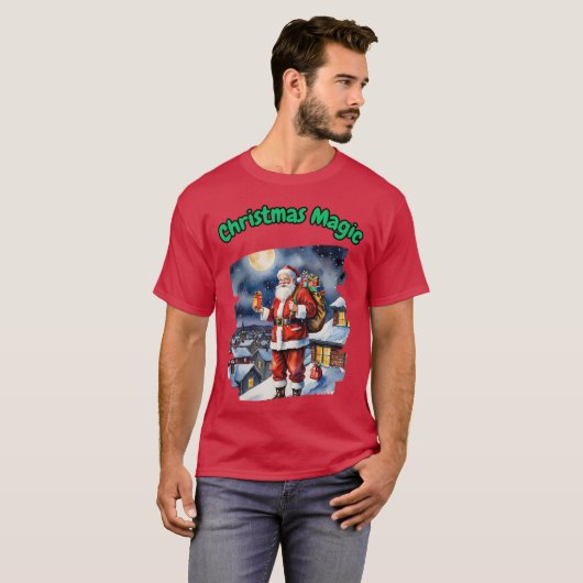 T-shirt Christmas Magic (Devant entier)