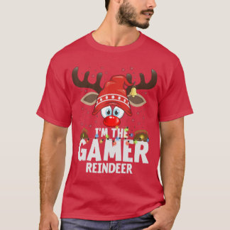 T-shirt Christmas Matching Imhe Gamer Rein girl