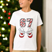 T-shirt Christmas Meme Six Seven 67 6 7 Holiday