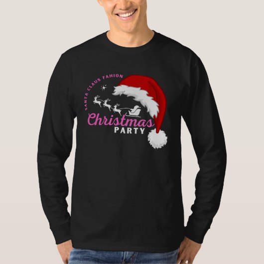 T-shirt Christmas Motif Christmas Party 2 (Devant)
