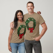 T-shirt Christmas Nightmare Wreath Funny (Unisexe)