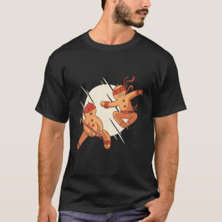 T-shirt Christmas Ninja Gingerbread, Martial Arts Gift