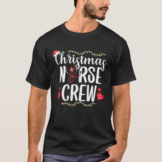 T-shirt Christmas Nurse Nursing School RN Nurse Practition (Devant)