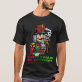 T-shirt Christmas Nutcracker Christmas Hits Different  (Devant)
