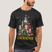 T-shirt Christmas Nutcracker Squad Ballet Dance Women Kid (Devant)
