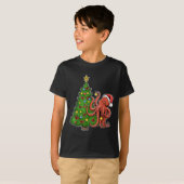 T-shirt Christmas Octopus  (Devant entier)