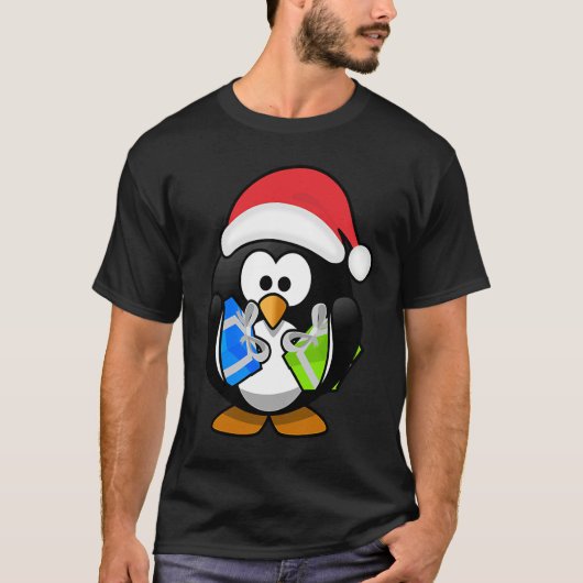 T-shirt Christmas Penguins Live Lights for the Holiday Squ (Devant)