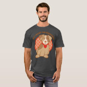 T-shirt Christmas Puppy ami (Devant entier)