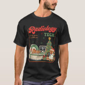 T-shirt Christmas Radiology Tech Funny Gingerbread Man Rad (Devant)