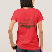T-shirt Christmas Reindeer (Dos)