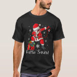 T-shirt Christmas Scrub Tops Women Dabbing Santa Scrubs nu<br><div class="desc">Scrub de Noël Top femmes Dabbing Père Noël Scrubs Infirmière Squad</div>