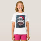 T-shirt Christmas Shark (Devant entier)