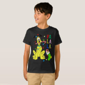 T-shirt Christmas Shirt Cute La Fa Fa Swea (Devant entier)