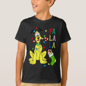 T-shirt Christmas Shirt Cute La Fa Fa Swea (Devant)