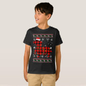 T-shirt Christmas Shirt For Dachshund Lover Gift Santa Buf (Devant entier)