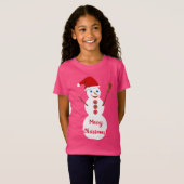 T-Shirt Christmas Snowman (Devant entier)