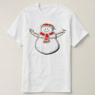 T-shirt Christmas Snowman
